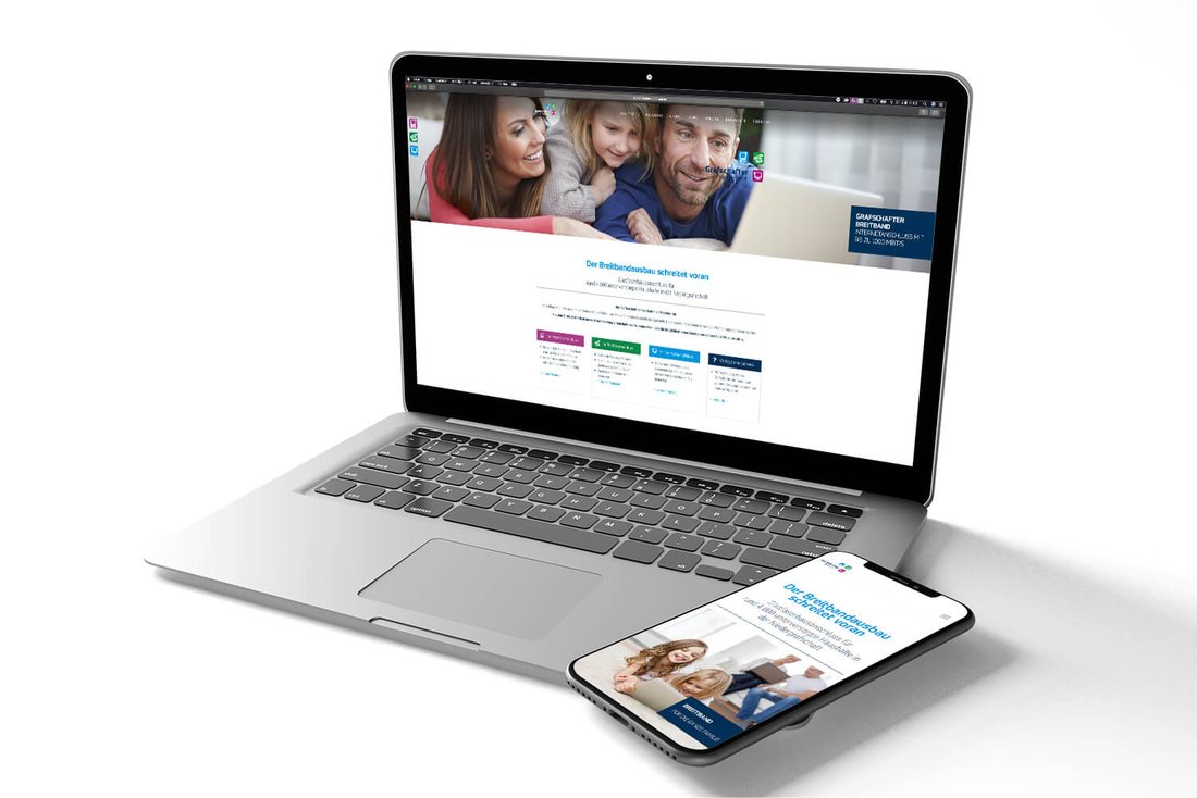 Grafschafter Breitband Website