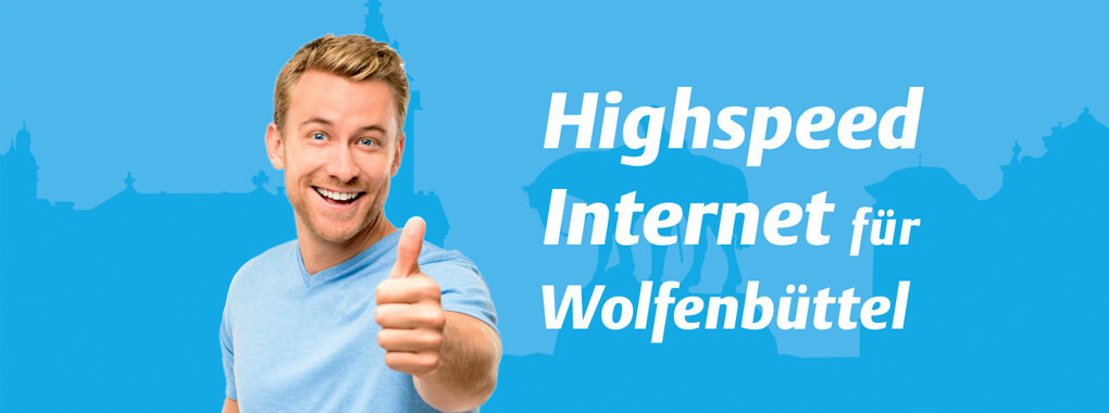 Das schnelle Internet: in Wolfenbüttel
