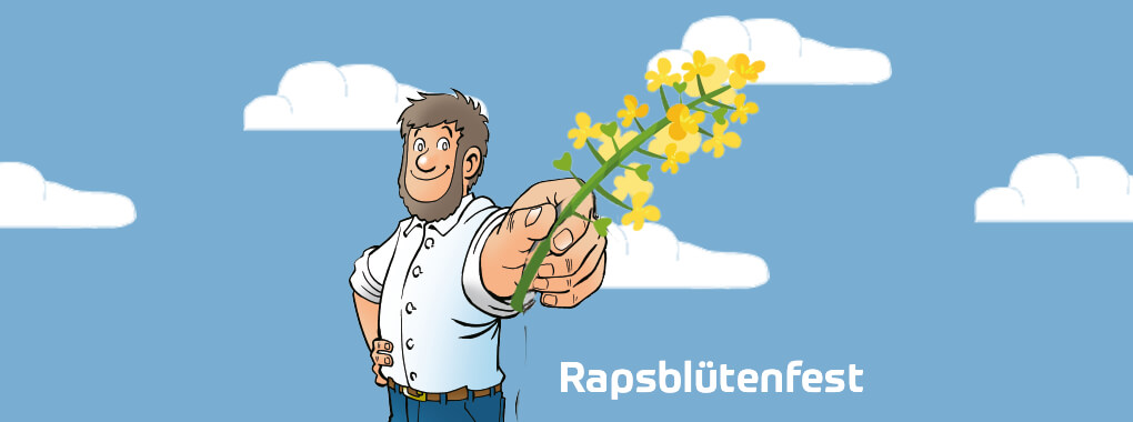 Alle Jahre wieder: Rapsblütenfest 2019