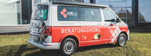 Das GIFFInet Beratungsmobil