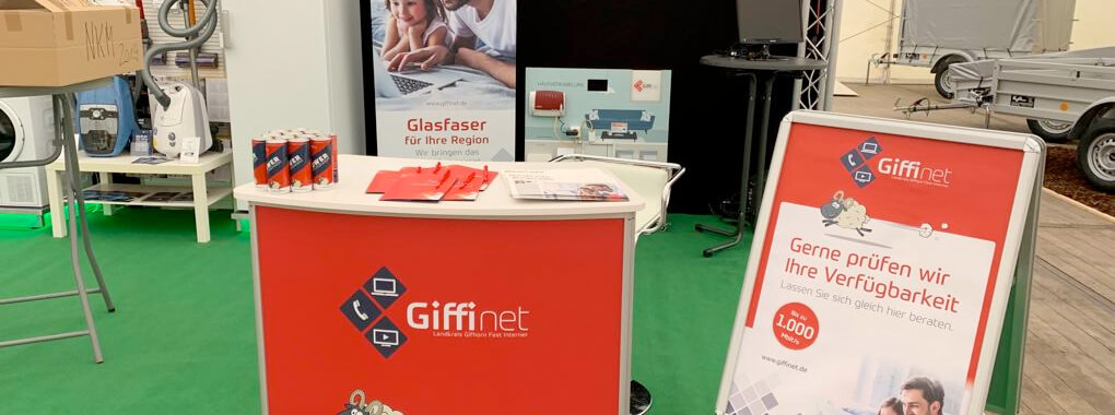 Giffinet Als Aussteller Auf Nordkreismesse Net Services