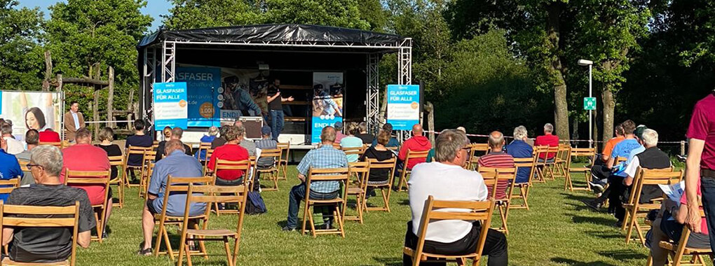 komflat Schafflund: Erfolgreicher Auftakt bei Glasfaservermarktung komflat Schafflund: Erfolgreicher Auftakt bei Glasfaservermarktung