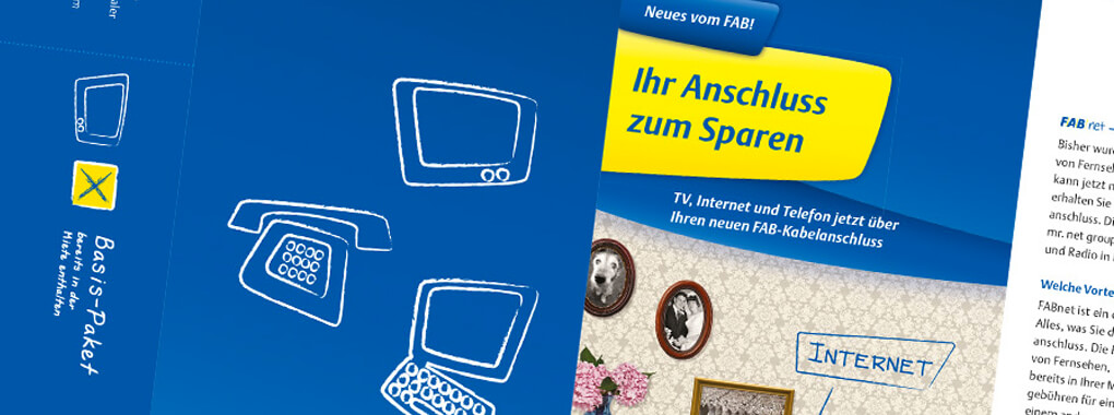 Ein innovatives Gemeinschaftsprojekt: Triple-Play mit FABnet