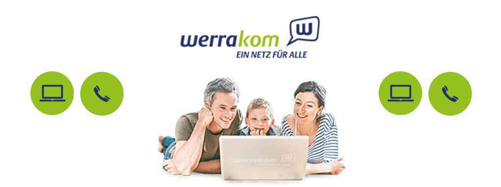 Ein Netz für alle!: Schneller mit werrakom